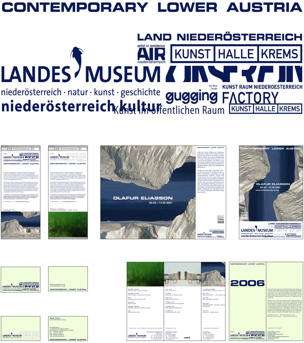 Erika Artaker Loweraustria contemporary logo design and corporate identity – presentation for the invited competition 